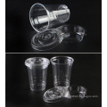 Wholesale Price Disposable Clear Plastic Pet/PLA Ice Cream Cup Yogurt Cup